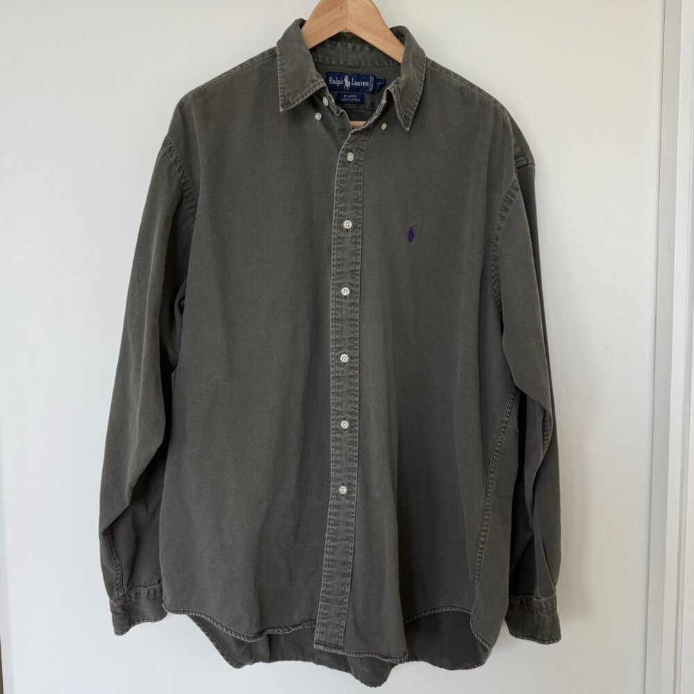 Polo Blaire Button Down - Olive